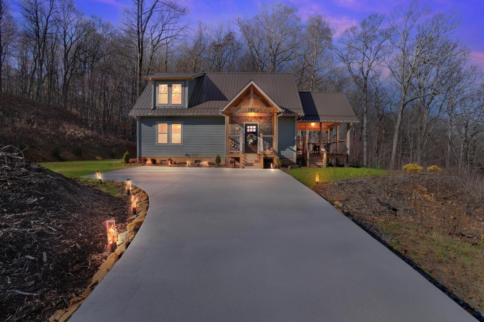 Blue Sky Cabin - Built In 2023 This 3 Bed 2,5 Bath Home Has Gorgeous Views Jefferson Eksteriør billede